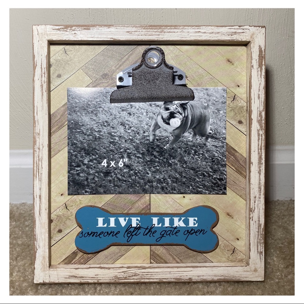 Pet Wood 4x6 Clip Frame